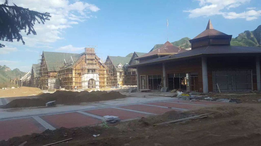 四季圣诞小镇EPS工程